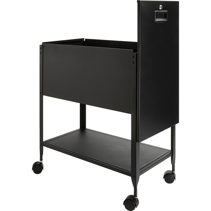 Image of Lorell Standard Mobile File, Locking, 13-1/2"x24-3/4"x28-1/4", BK