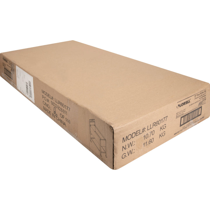 Image of Lorell Standard Mobile File, Locking, 13-1/2"x24-3/4"x28-1/4", BK