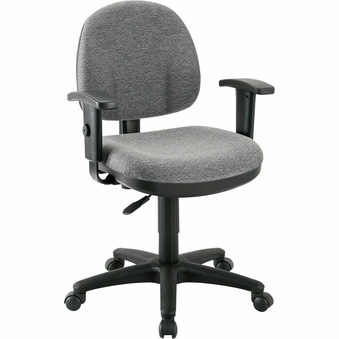 Image of Lorell Task Chair, Adjustable, 24"x24"x33"-38", Gray