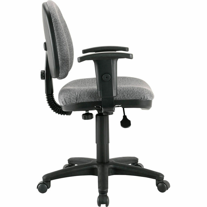 Image of Lorell Task Chair, Adjustable, 24"x24"x33"-38", Gray