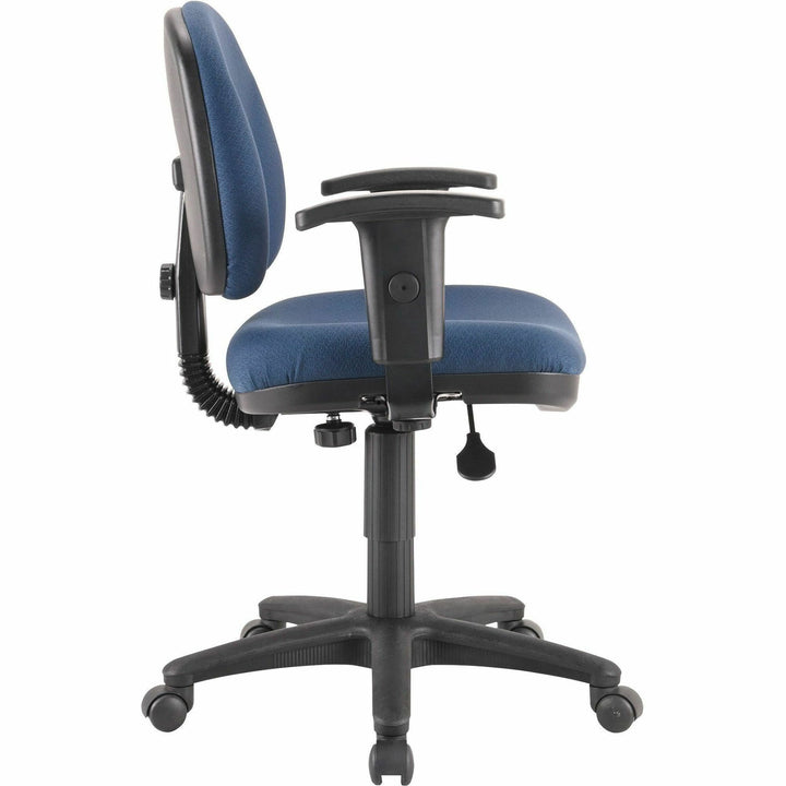 Image of Lorell Task Chair, Adjustable, 24"x24"x33"-38", Blue