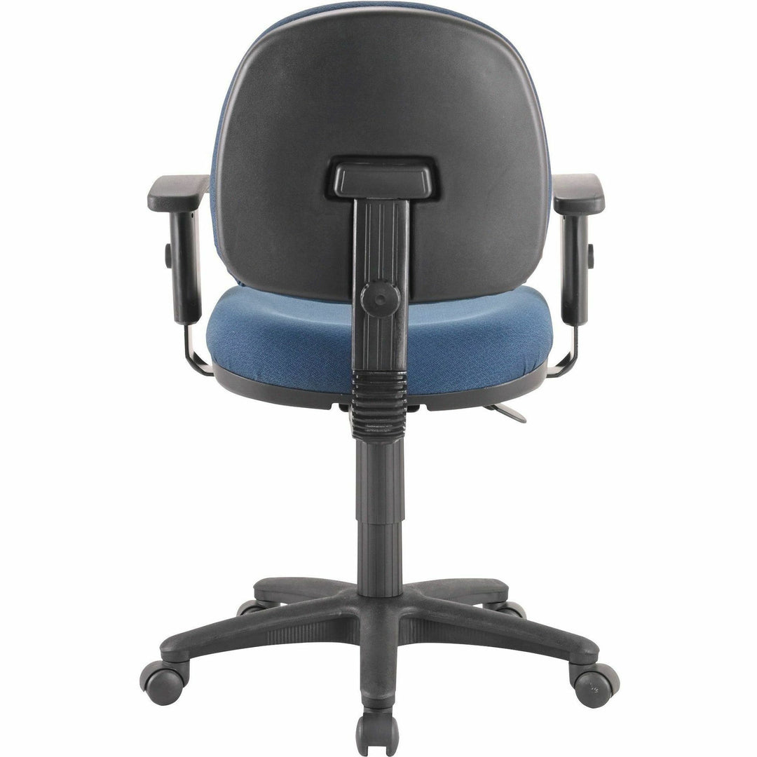 Image of Lorell Task Chair, Adjustable, 24"x24"x33"-38", Blue