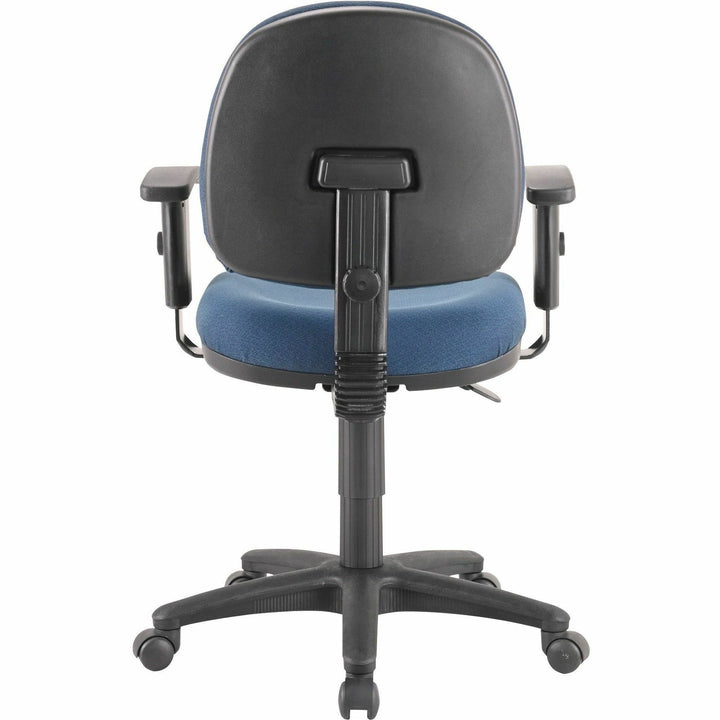 Image of Lorell Task Chair, Adjustable, 24"x24"x33"-38", Blue