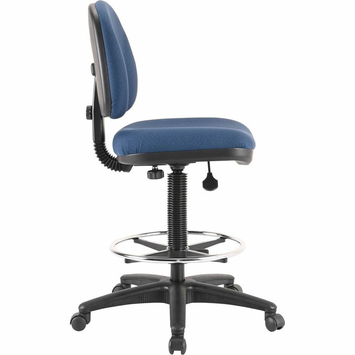 Image of Lorell Adjustable Multi Task Stool,24"x24"x40-1/2"x50-1/2",Blue