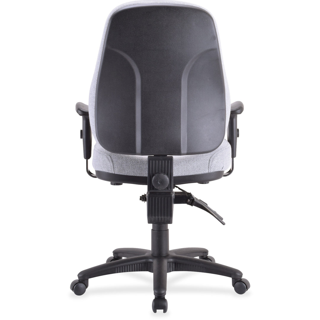 Image of Lorell Multi-Task Chair,High-Back,26-7/8"x26"x39"to42-1/2",Gray