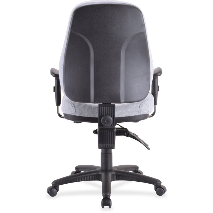 Image of Lorell Multi-Task Chair,High-Back,26-7/8"x26"x39"to42-1/2",Gray