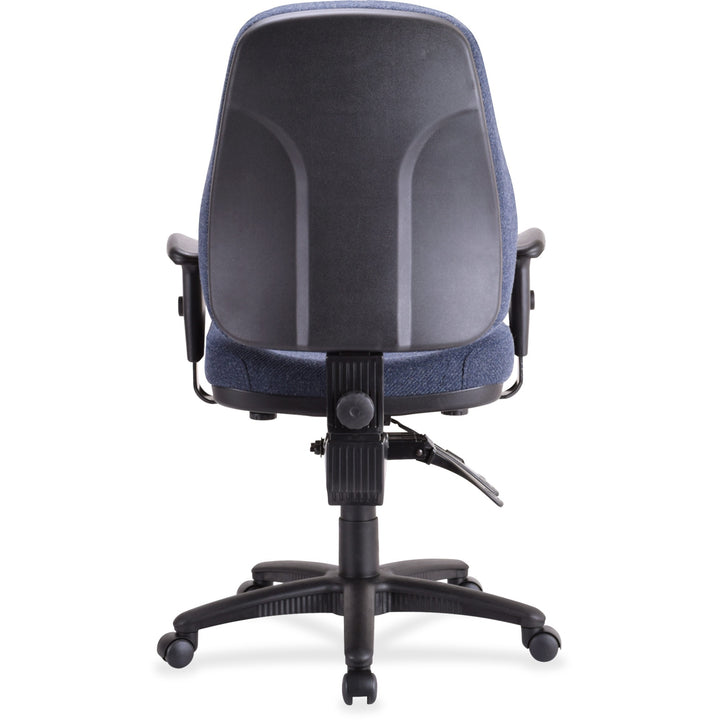 Image of Lorell Multi-Task Chair,High-Back,26-7/8"x26"x39"to42-1/2",Blue