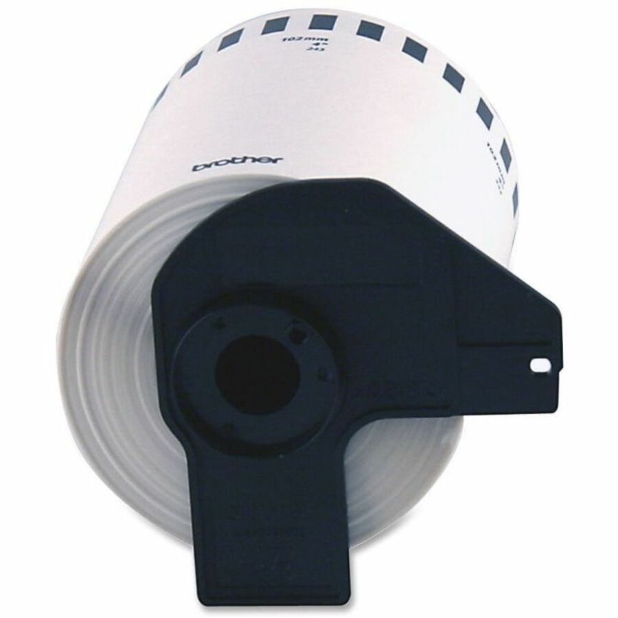 Image of Brother DK2243 Continuous Length Paper Labels, x 4" Width, Direct Thermal, White, Paper, 1 Box