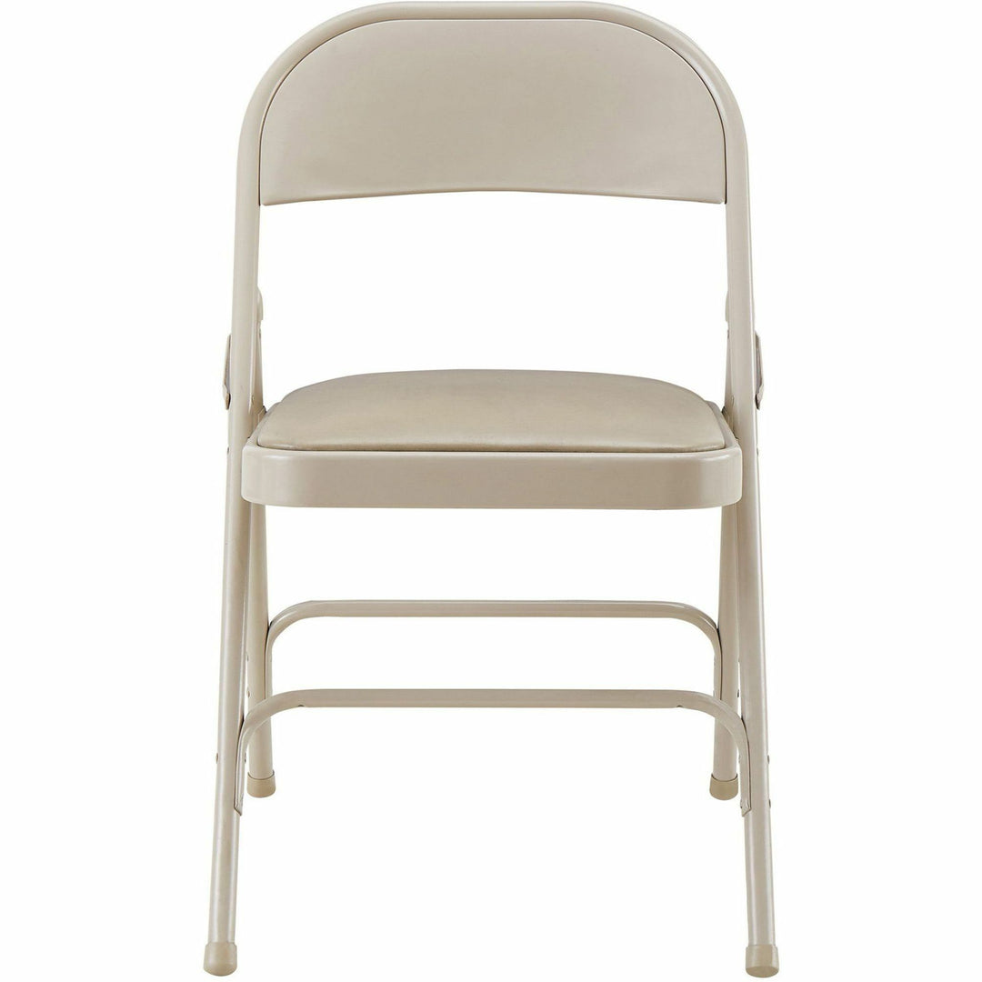 Image of Lorell Folding Chairs,Padded Seat,19-3/8"x18-1/4"x29-5/8",4/CT,BG