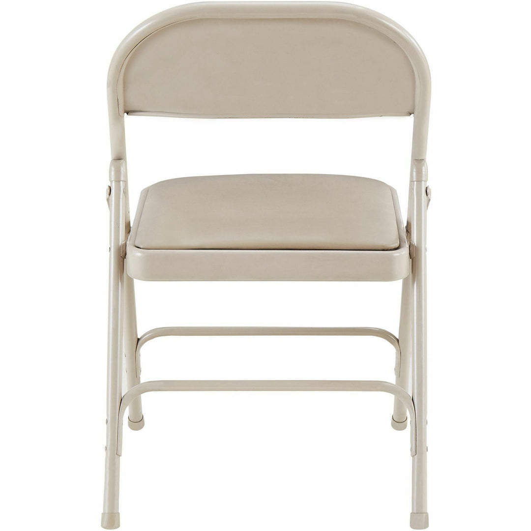 Image of Lorell Folding Chairs,Padded Seat,19-3/8"x18-1/4"x29-5/8",4/CT,BG