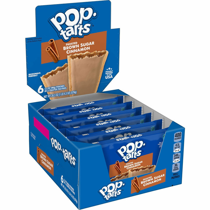 Image of Keebler® Pop Tarts, 3.67 oz., 2/PK, 12/BX, Brown Sugar and Cinnamon