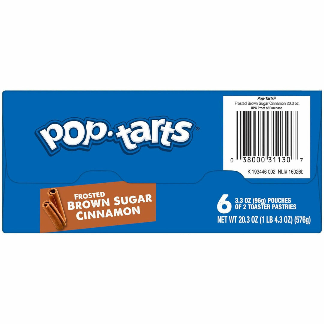 Image of Keebler® Pop Tarts, 3.67 oz., 2/PK, 12/BX, Brown Sugar and Cinnamon