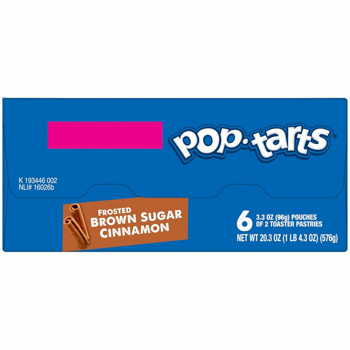 Image of Keebler® Pop Tarts, 3.67 oz., 2/PK, 12/BX, Brown Sugar and Cinnamon