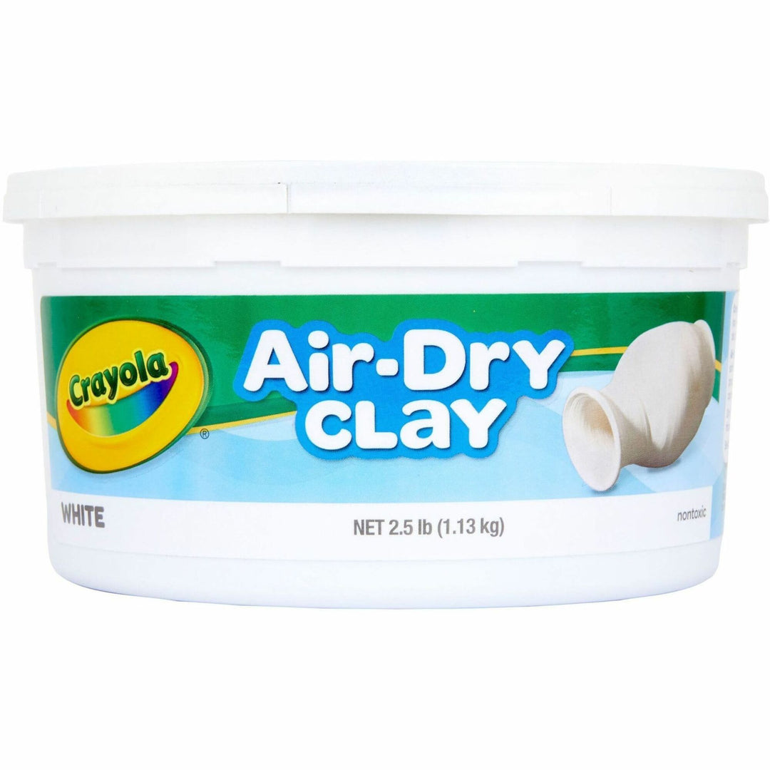 Image of Crayola® Air-Dry Clay,White, 2.5 lbs