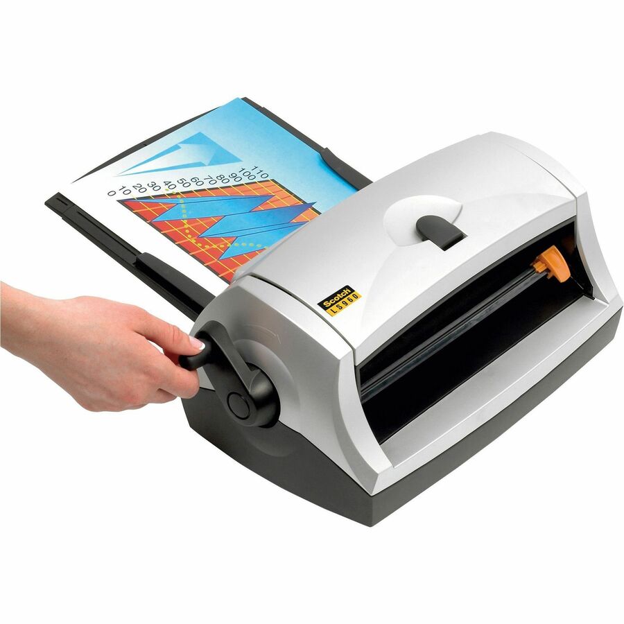 Image of Scotch® 8.5" Heat-Free Laminator w/1 Cartridge, 8.5" Max Document Width, 9.2 mil Max Document Thickness