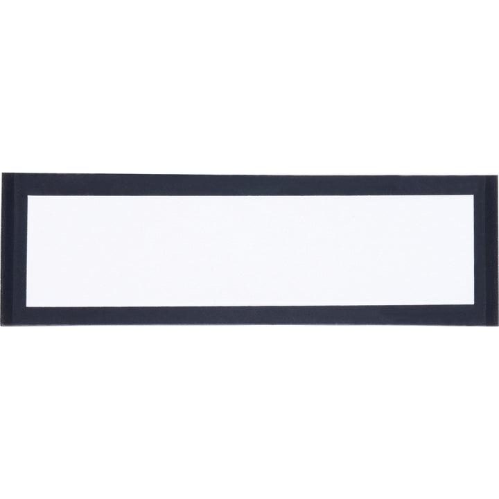 Image of Tatco Magnetic Label Holder,1-1/4"x4-3/8",Inserts 1"x4",10/PK