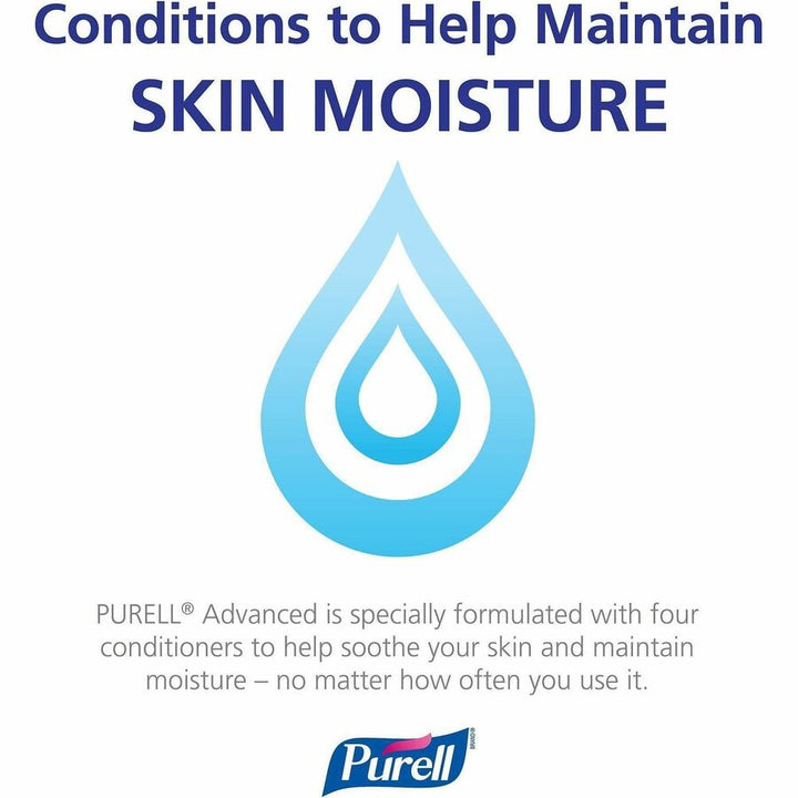 Image of PURELL® 545604 TFX Hand Sanitizer Dispenser Refill, 1.27 quart, Kill Germs, Hand, Skin, Moisturizing, Clear, 1 Each