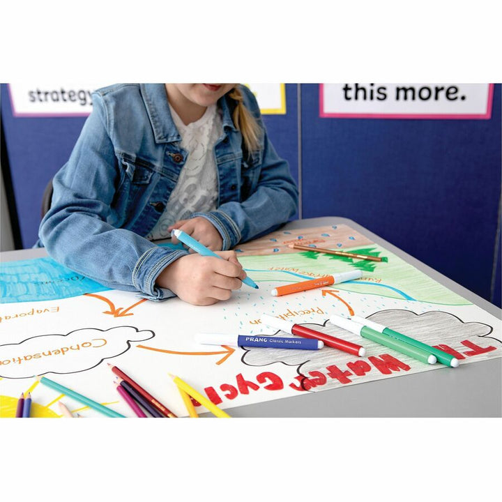 Image of Pacon® Poster Board, 4-Ply, 22"x28", 50/CT, White