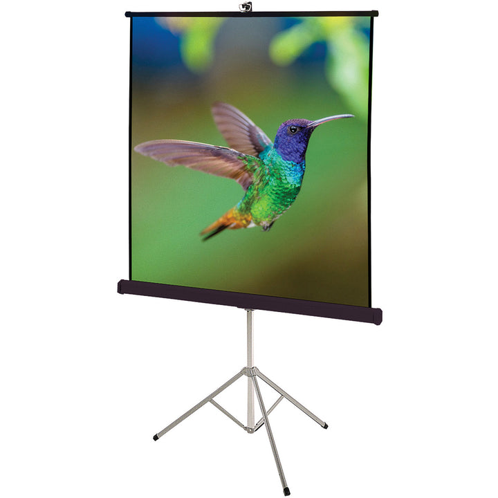 Image of Quartet® Portable Tripod Projection Screen, 70 X 70, White Matte Finish