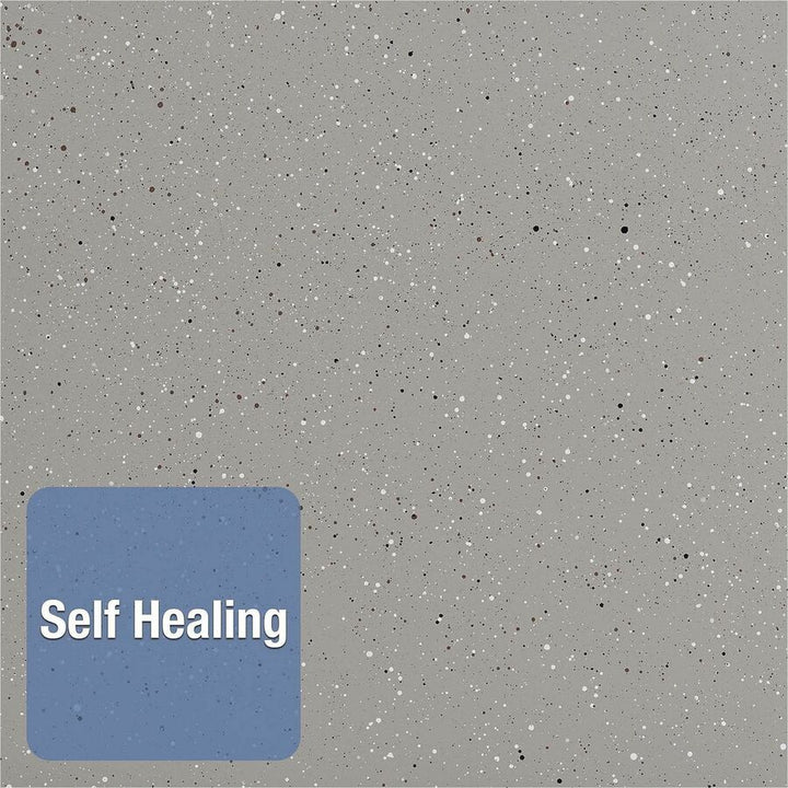 Image of Quartet® Contour Granite Board, 36" x 24", Granite Gray Surface, Black Plastic Frame