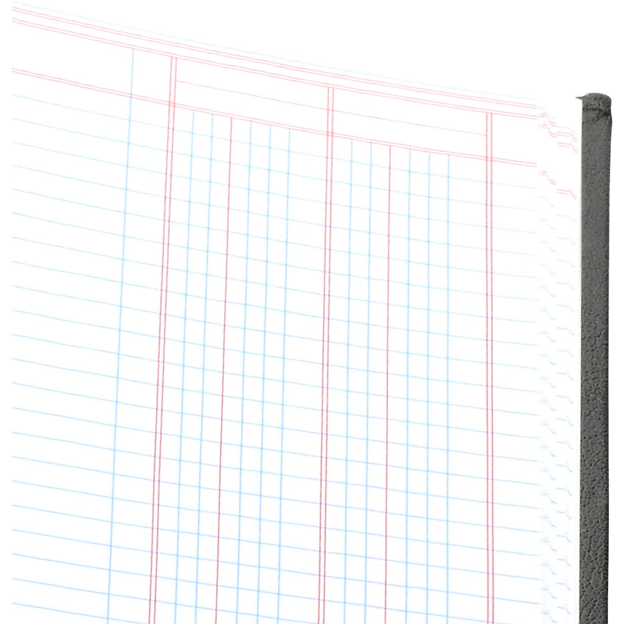 Image of Wilson Jones® 2 Column Book, 80 pages, 9-1/4"x7", Black
