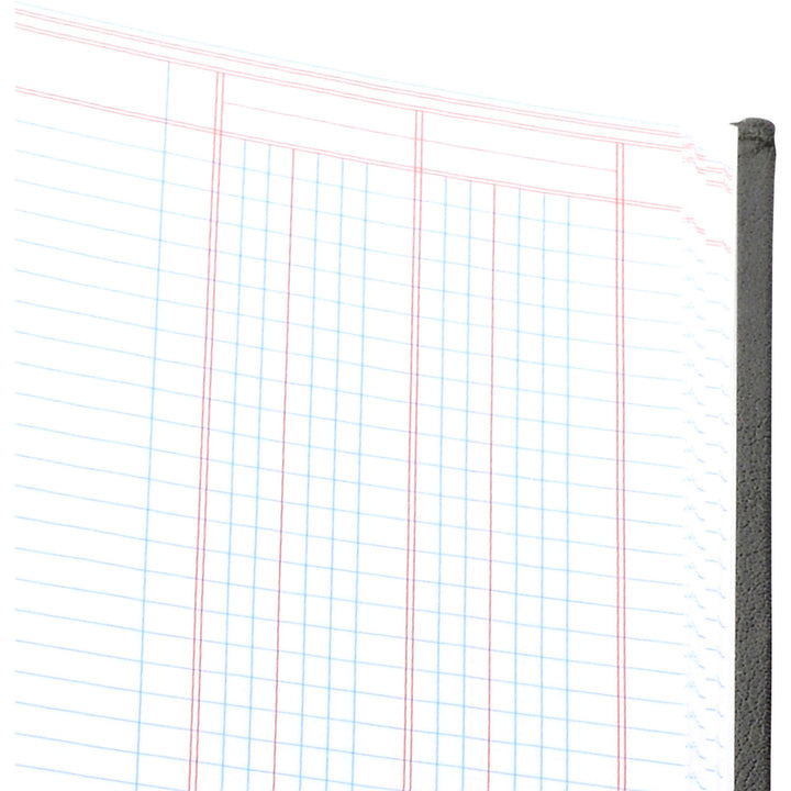 Image of Wilson Jones® 2 Column Book, 80 pages, 9-1/4"x7", Black