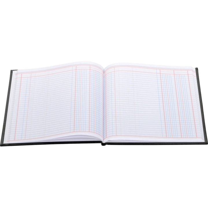 Image of Wilson Jones® 2 Column Book, 80 pages, 9-1/4"x7", Black