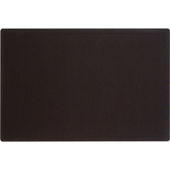 Image of Quartet® Oval Office Fabric Board, 36" x 24", Black Surface