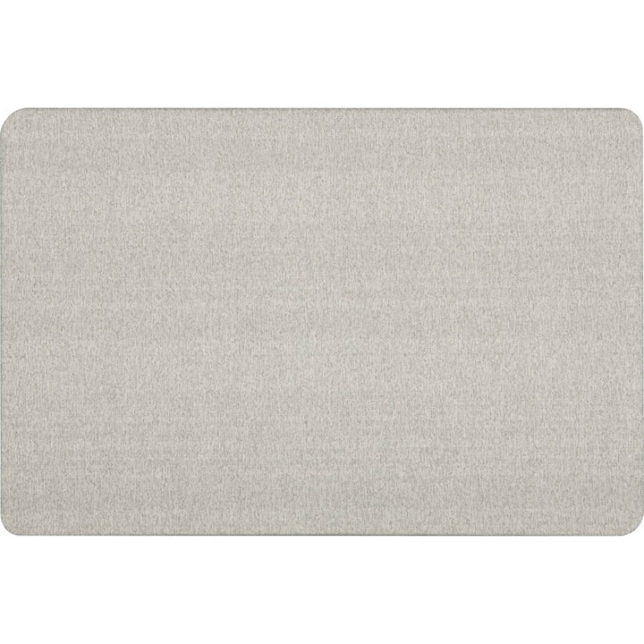 Image of Quartet® Oval Office Fabric Board, 36" x 24", Gray Surface