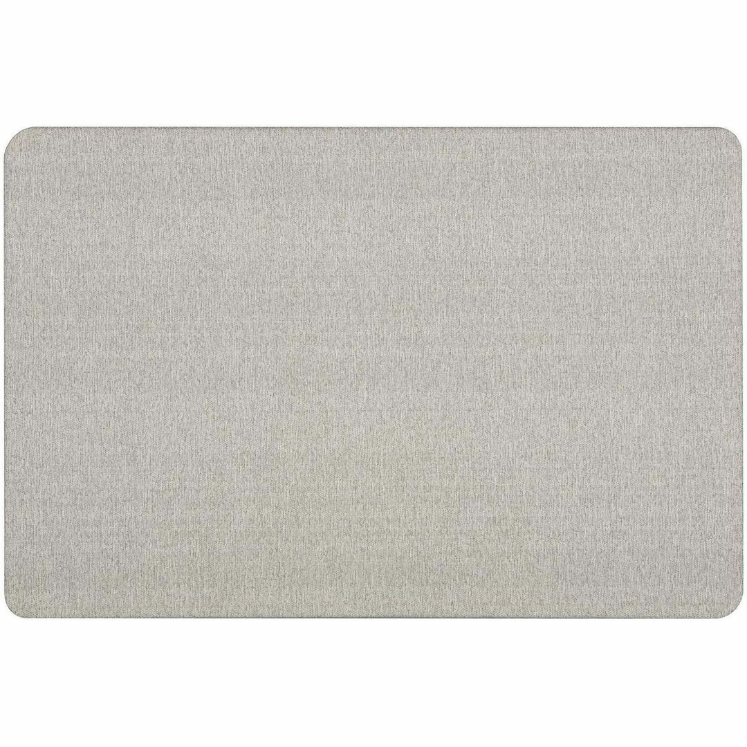 Image of Quartet® Oval Office Fabric Board, 48" x 36", Gray Surface