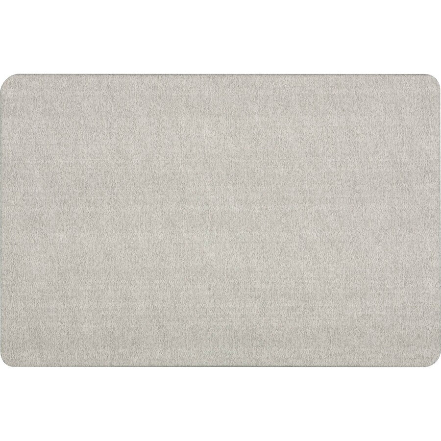 Image of Quartet® Oval Office Fabric Board, 48" x 36", Gray Surface