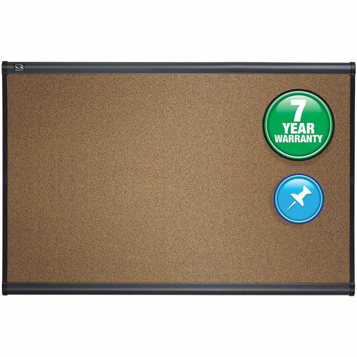Image of Quartet® Bulletin Board, 6'x4', Graphite Frame