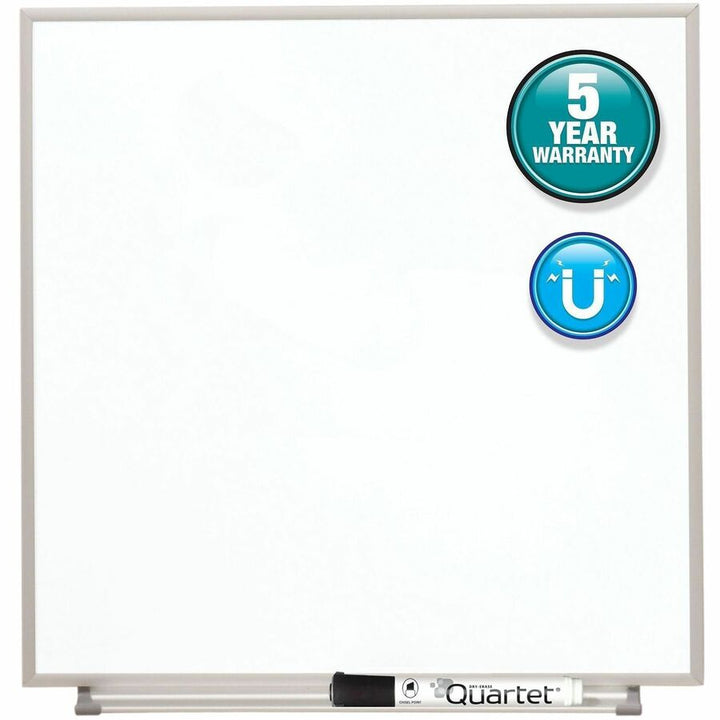 Image of Quartet® Matrix Magnetic Boards, 16" x 16", White Surface, Satin Aluminum Frame