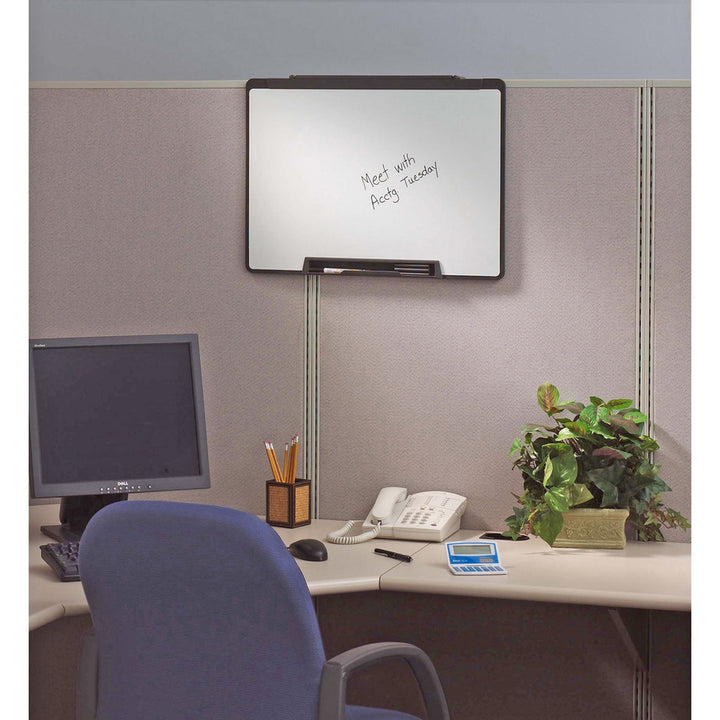 Image of Quartet® Motion Portable Dry Erase Marker Board, 24" x 18", White Surface, Black Plastic Frame