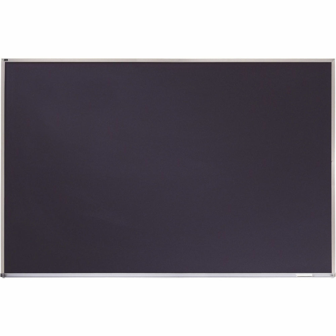Image of Quartet® Chalk Board, Porcelain, Aluminum Frame, 6'x4', Black