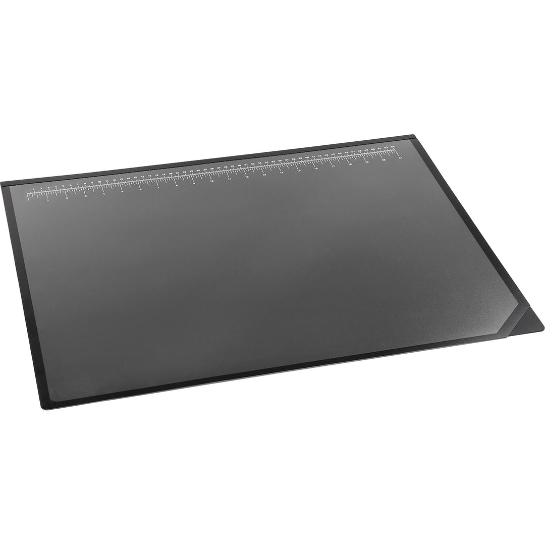 Image of Artistic® Desk Pad w/Cover Sheet, 20"x31", Black