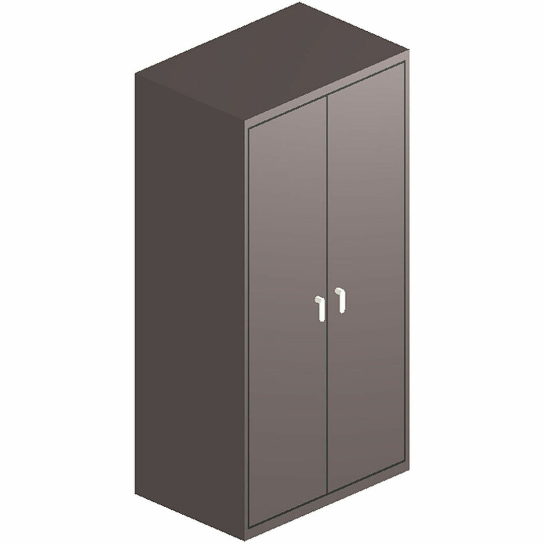 Image of HON® Assembled Storage Cabinet, 36w x 24.25d x 71.75, Charcoal