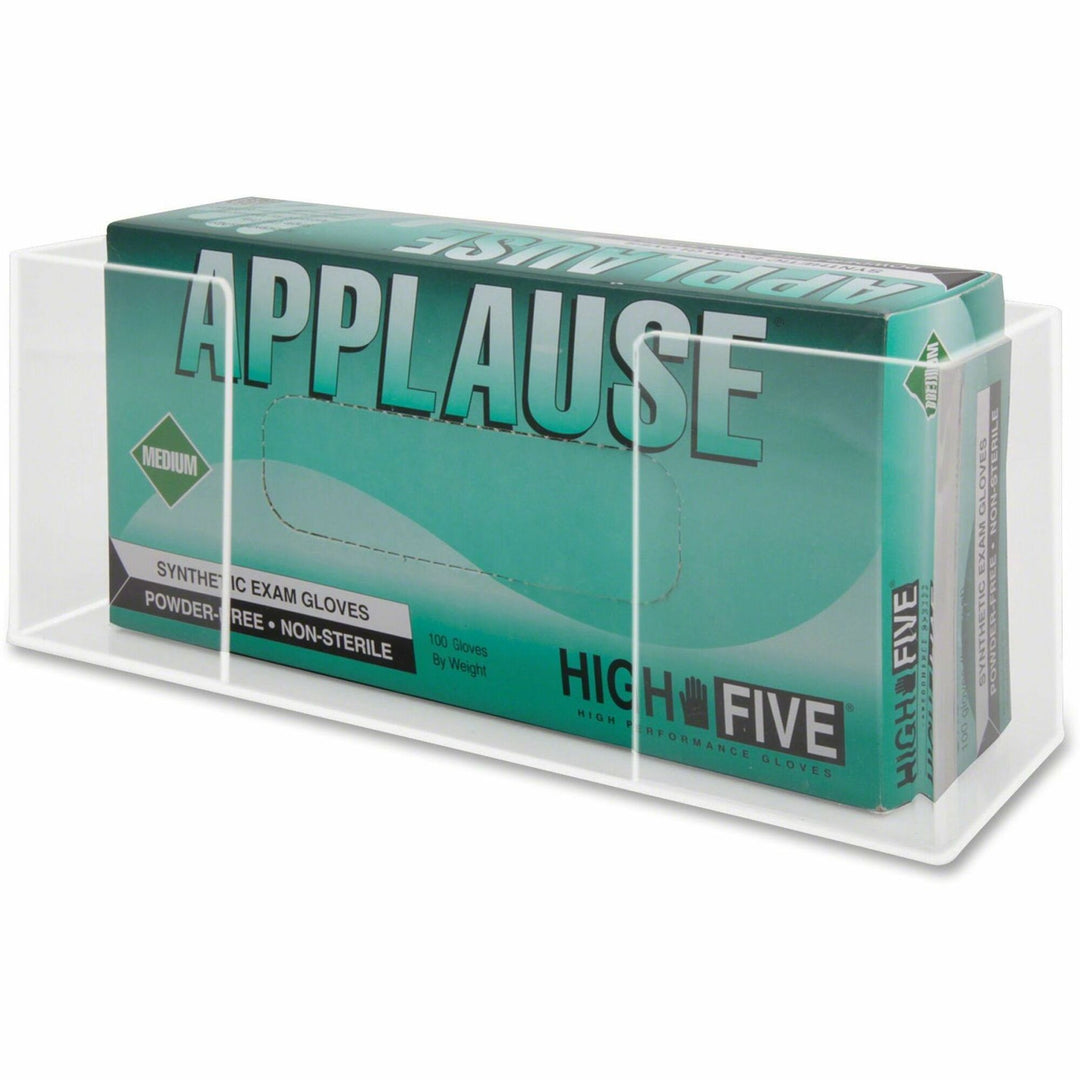 Image of Kantek Glove Box Holder, Single, 11"x3-1/2"x4-3/4", Clear