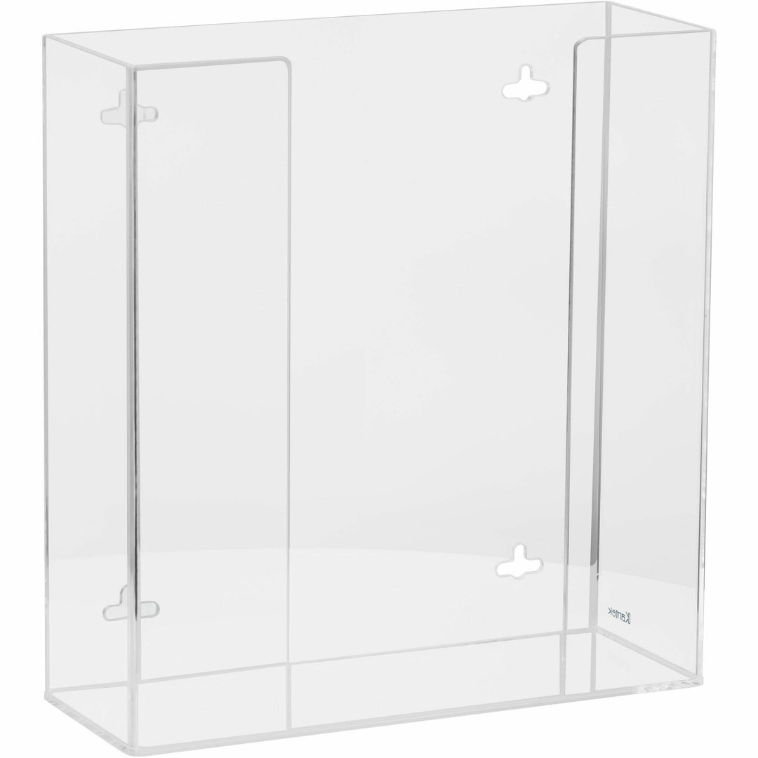Image of Kantek Glove Box Holder, Double, 11"x3-1/2"x9-1/2", Clear
