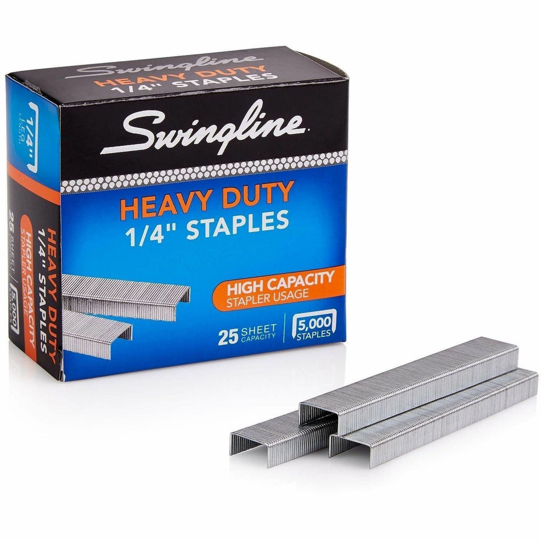 Image of Swingline® Staples For Heavy-Duty Staples,1/4"L,5000/BX