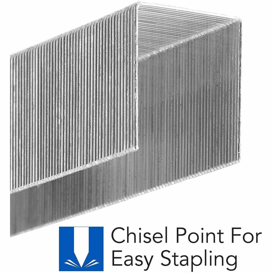 Image of Swingline® Light Touch Heavy-Duty Staples, 0.63" Leg, 0.5" Crown, Steel, 2,500/box