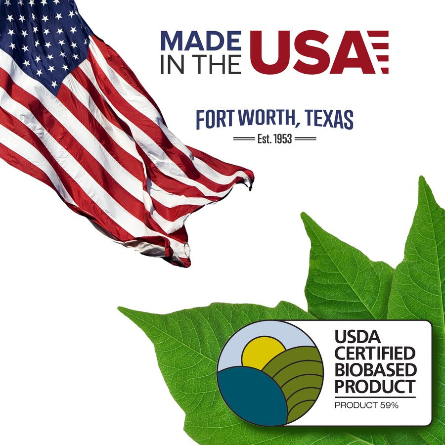 Image of Samsill® Earth's Choice Plant-Based Round Ring View Binder, 3 Rings, 1.5" Capacity, 11 x 8.5, White
