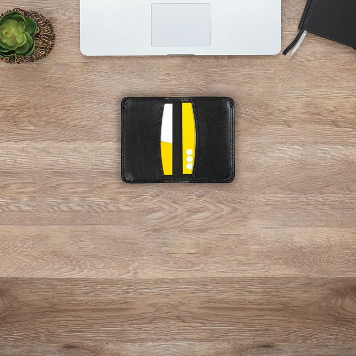 Image of Samsill® Regal Leather Business Card Wallet, Holds 25 2 X 3.5 Cards, 4.25 X 3, Black