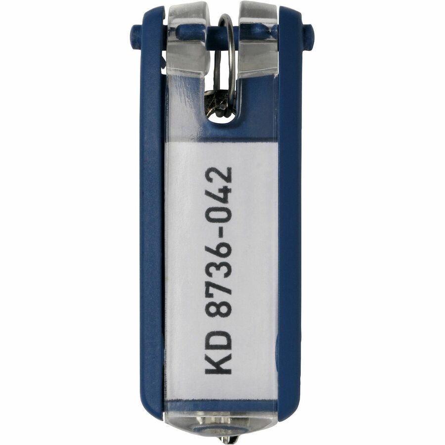 Image of Durable® Key Rack, 24-Tag Capacity, Plastic, Gray, 8.38 x 1.38 x 14.13