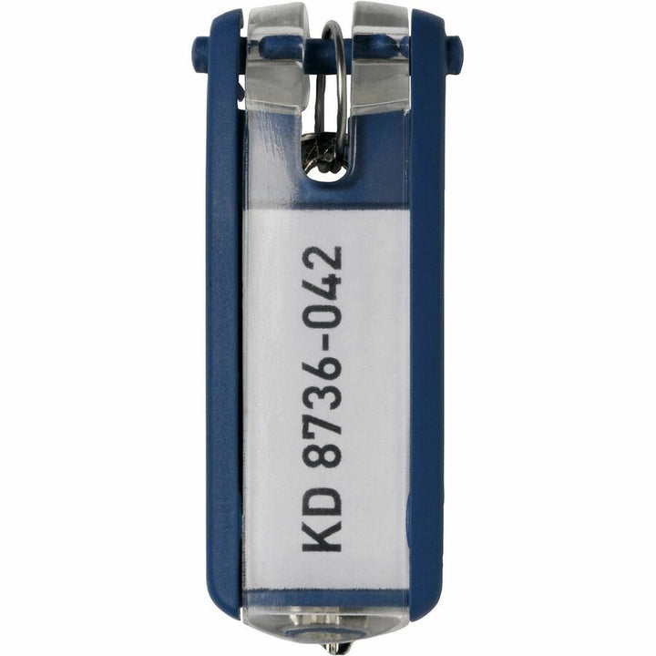 Image of Durable® Key Rack, 24-Tag Capacity, Plastic, Gray, 8.38 x 1.38 x 14.13