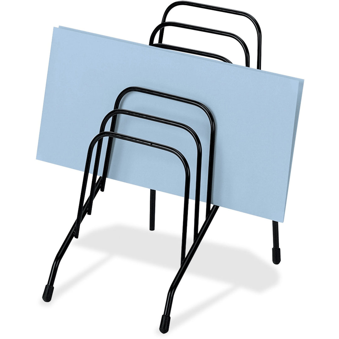 Image of Fellowes® Wire Step File Jr., 6 Sections, Dl To A5 Size Files, 4.38" X 6.5" X 7.75", Black