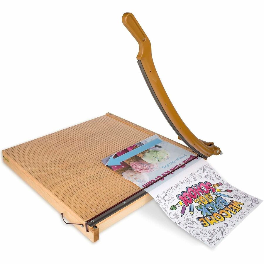 Image of Swingline® Classiccut Ingento Solid Maple Paper Trimmer, 15 Sheets, 24" Cut Length, 24 X 24