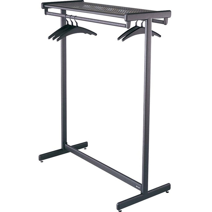 Image of Quartet® Garment Rack, Double-sided, 64 Hanger Cap., 48",Black