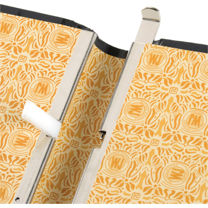 Image of Wilson Jones® Looseleaf Corporation Minute Book, 1-Subject, Unruled, Black/Gold Cover, (250) 14 x 8.5 Sheets