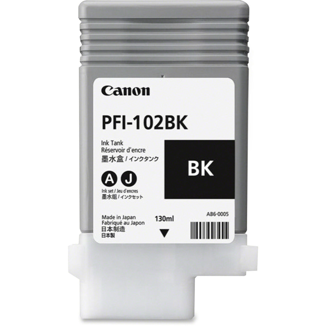 Image of Canon® Ink Cartridge, f/ iPF510/600/710 Series, 130ml, Black